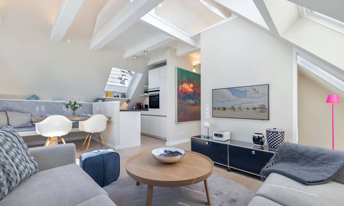 Sylt Apartment | "Relax and enjoy at the Rantumer Dünenloft: your perfect vacation apartment on the M
