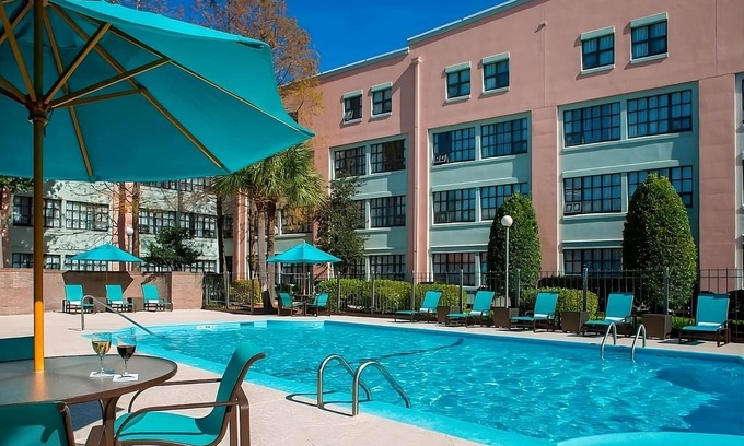 Arts/Warehouse District Hotel | Relax and Recharge! TWO Pet-friendly Suites with Free Breakfast, Swimming Pool!
