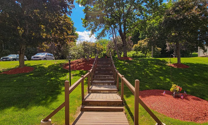 Weirs Beach Condo | Relax & Explore: Cozy Condo by Lake & Trails