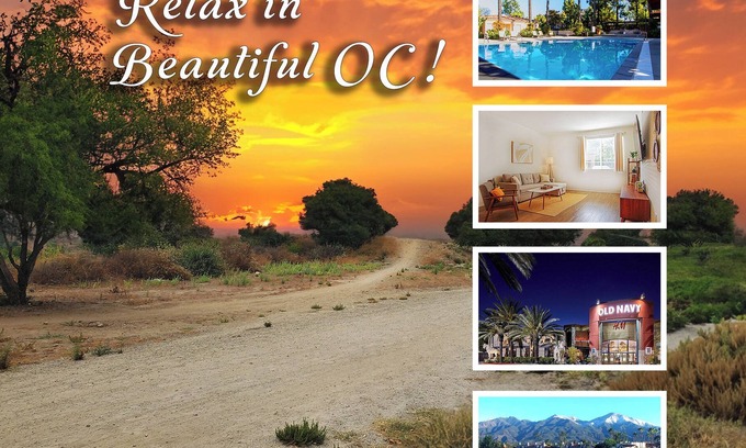 Las Flores Apartment | Relax in OC! attached to scenic walking trail & shops close by