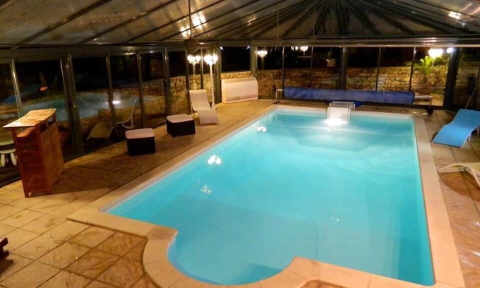 Sainte-Mondane House | RELAXATION AND SERENITY: INDOOR POOL, SAUNA, JACUZZI