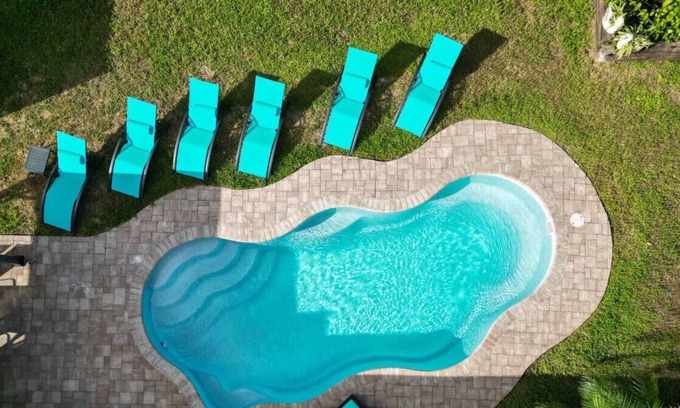 Royal Palm Beach House | Relaxation Villa Private pool Sauna Hot tub