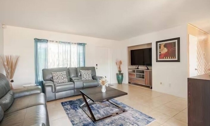 Port Saint Lucie House | Relaxing 2BR Home with Office + Garden - 10 Min to Beach & Family Friendly