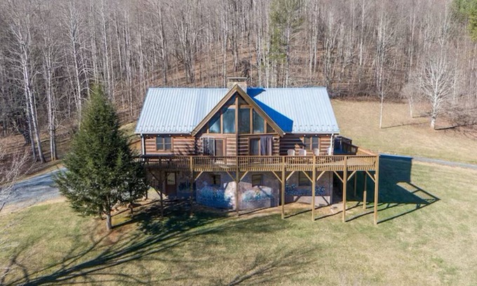 Todd Cabin | Relaxing 4BR Cabin in Todd – Hot Tub, Firepit, & More!