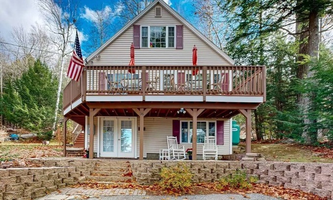 Gilmanton House | Relaxing 4BR Lake Home - Fire Pit Lake Access