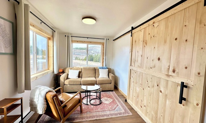 East Glacier Park Cabin | Relaxing Cabin with Waterfall near Glacier National Park - King Bed!