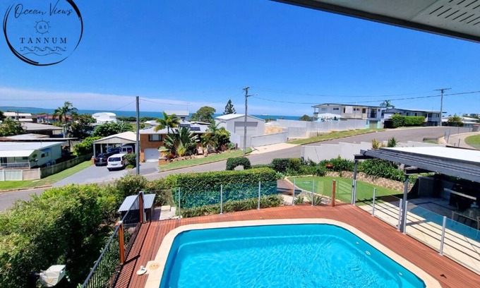 Tannum Sands House | Relaxing family beach house with pool! Soak up the ocean views and breezes.
