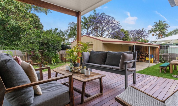 Mullumbimby House | Relaxing family home in the heart of Mullum next to the Bruns river and park