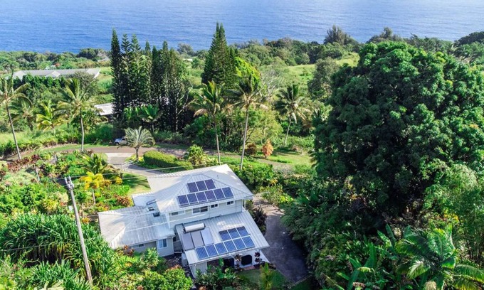 Laupahoehoe House | Relaxing Gardens - Peaceful Retreat w/Panoramic Ocean Views