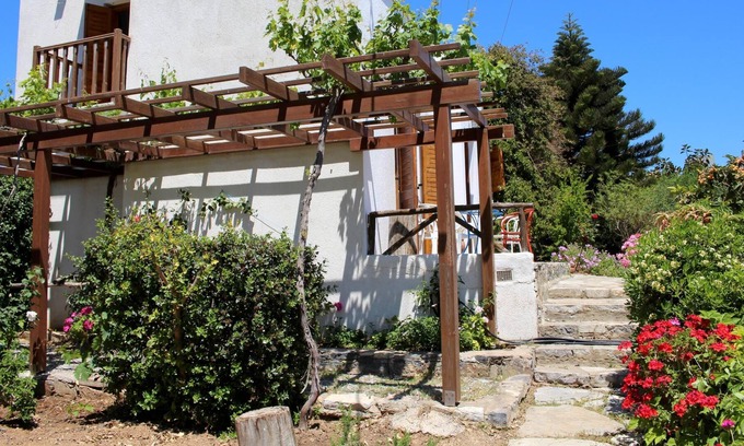 Vathi House | Relaxing in calm idyll with great sea view - holiday house Kalo Chorio, Crete