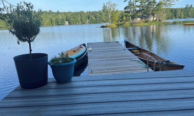 East Holden Cabin | Relaxing lake retreat boating, swimming, paddle boarding near Acadia National Pk