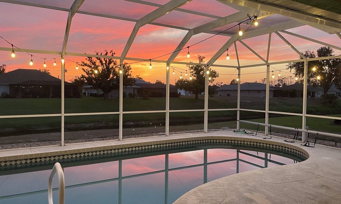 Pinehurst House | Relaxing, Open, 3-Bedroom Pool Home on Canal Close to Beaches, Golf, Parks