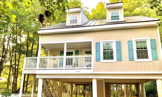 Clearwater House | Relaxing Private Bethany Beach Retreat, Dog Friendly, 1.5 miles from the beach!