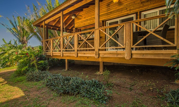 Gibson Bight Cabin | Relaxing Tropical Cabin near Beaches & Downtown