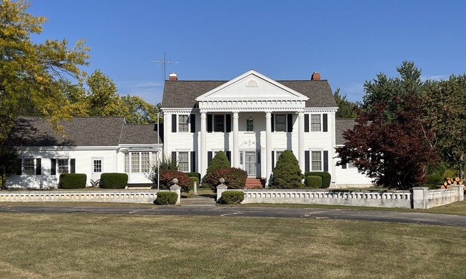 Hoagland House | Relaxing vineyard estate with views and wildlife. Trails, trees and tributaries!