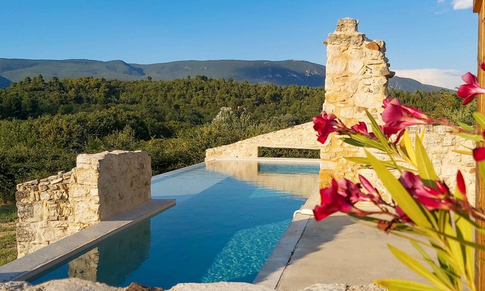Villars Apartment | Remarkable architectural countryside appartment with far reaching views and pool