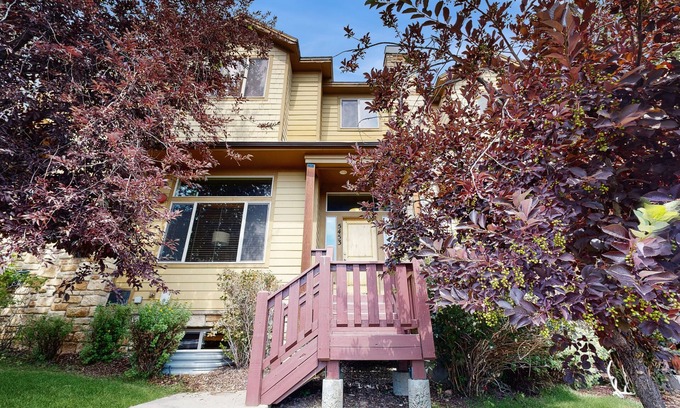 Bear Hollow Village House | Remarkable Bear Hollow townhome with private hot tub, and an EV charger.