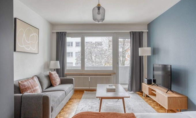 Gundeldingen Apartment | Remarkable Gundeldingen 1BR w/Storage, nr Train Station, by Blueground