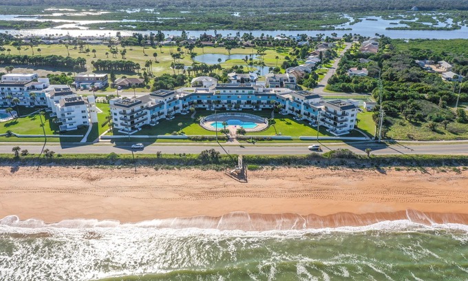 Flagler Beach Condo | Remodeled! - Direct Walk Out to Beach & Pool - Pet Friendly