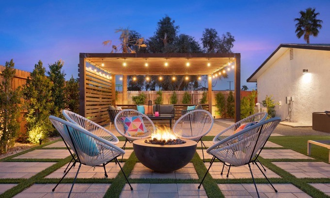 Desert Park Estates House | Remodeled Home with Private Pool and Spa! Mountain Views!