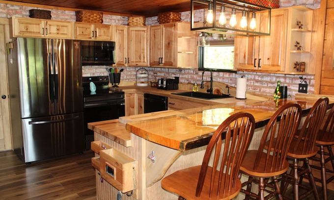 Standish Ski Chalet | Remodeled Maine Home with Watchic Lake Access