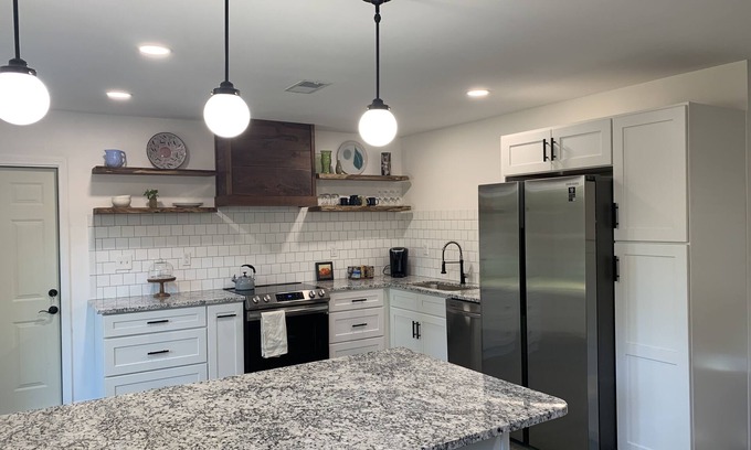 Myrtle Grove House | Remodeled Midcentury Home