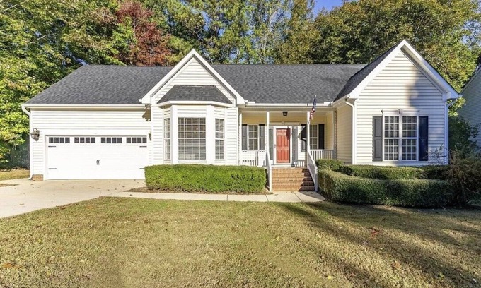 Southwest Raleigh House | Remodeled ranch style home with Firepit conveniently located