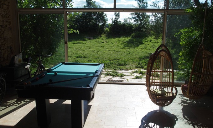 Saint-Mezard Cottage | Renovated 18th-century stone house, animals and nature - 10 to 15 people.