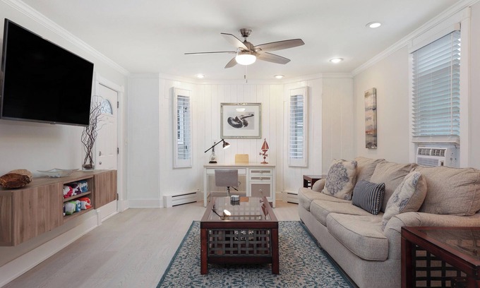 Fort Monmouth Condo | Renovated 2BR Condo in Sea Bright – Private Yard, Walk to Beach & Dining!