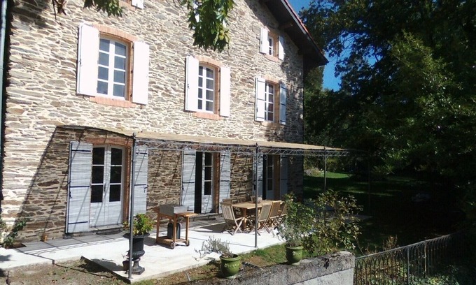 Courniou House | Renovated farmhouse with heated pool, Ht Languedoc Regional Park