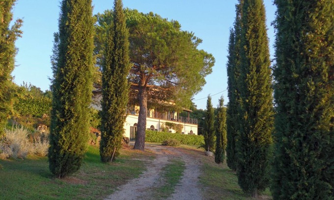 Bolsena House | Renovated historic country house with outdoor pool and views of Lake Bolsena