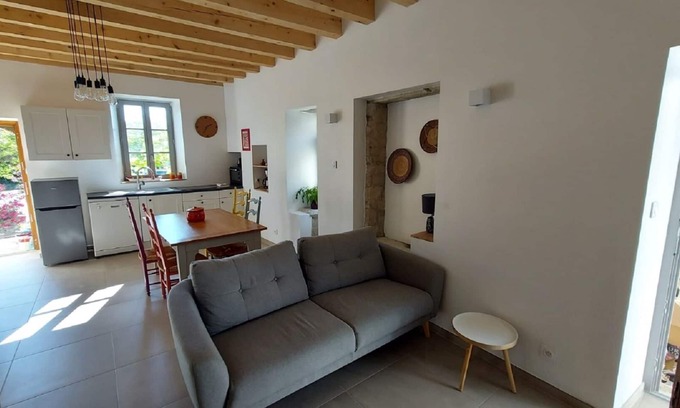 Sauzet House | Renovated house, old village in Drôme Provençale.