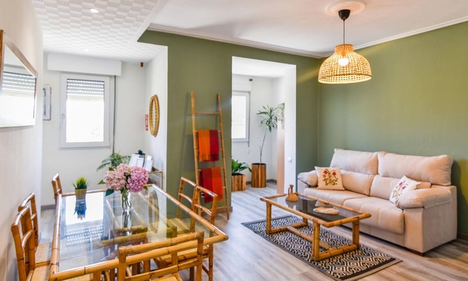 Monte Apartment | Renovated house with garden in Santander