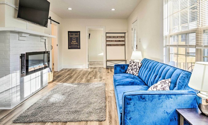Meridian-Kessler House | Renovated Indianapolis Home: Central A/C & Porch