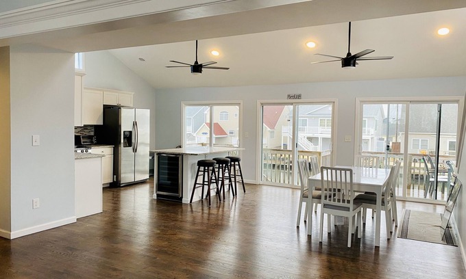 Beach Haven West House | Renovated Lagoon Front Home in Beach Haven West!