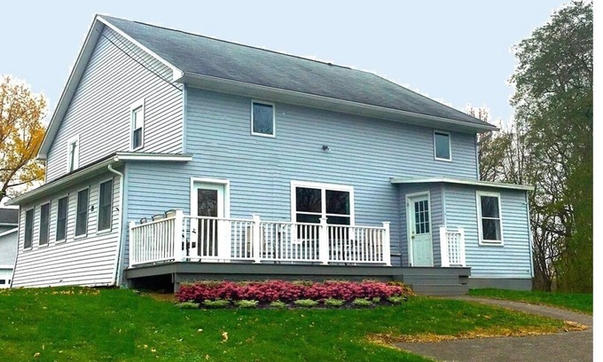 Fancher House | Renovated Lakeview Farmhouse In Resort Community