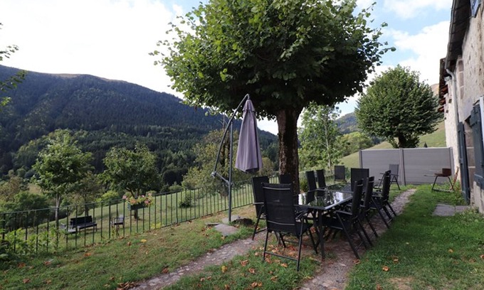 Laveissiere Cottage | Renovated manor house with garden, fireplace, and Wi-Fi near Super-Lioran