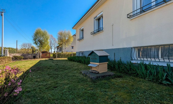 Argy Cottage | Renovated Townhouse in Argy: Private Garden, Game Room, Near Château and ZooParc de Beauval