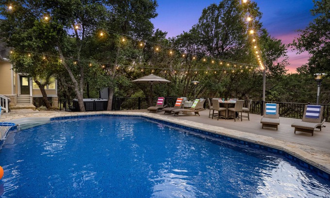 Henly House | Renovated w/Pool, Hot Tub, Games & Backyard Activities!