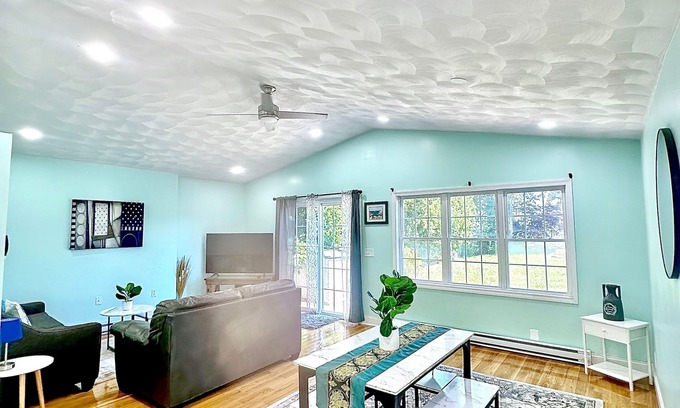 Coventry House | Renovated Water front home near the highway. Access to Lake&beach available