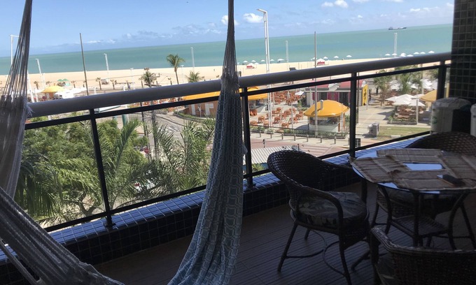 Meireles Apartment | Rent Season fit. in front of the Fortaleza Sea.