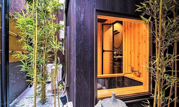 Karasuma House | Rental cypress bath Garden Aotake observation /Kyoto Kyōto