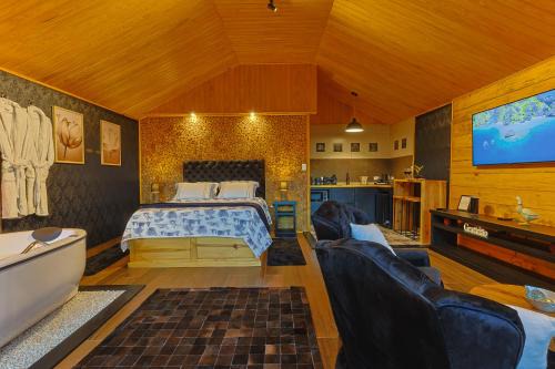 Santo Antonio do Pinhal Ski Chalet | Requinte dos Pinhais Chalé