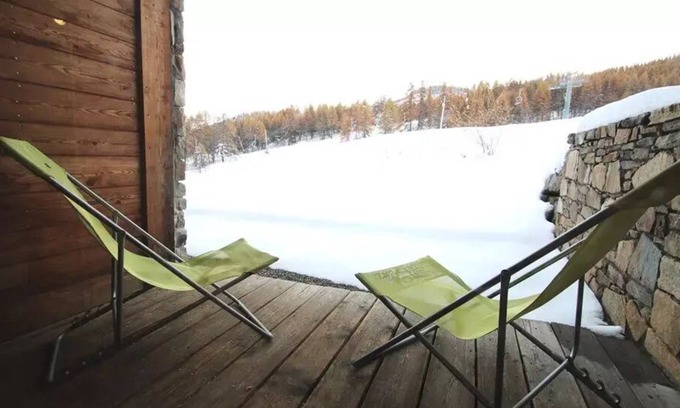 Puy-Saint-Vincent Ski Chalet | Residence Dame Blanche - DBAC2 - APPT 2 CHAMBRES - BALCONA - 6 PERSONS