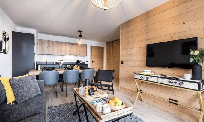 Montalbert Apartment | Residence Terresens Le Snoroc - 3 room apartment + 2 cabins 8/10 people Premium