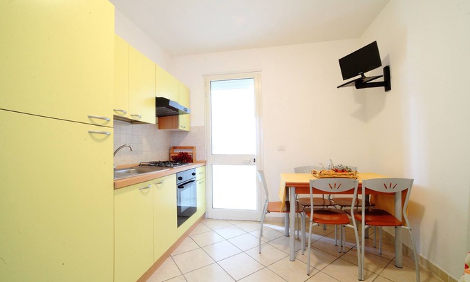 Torre Mozza House | Residence Riva Mare - 5-seater trilo PT with garden Zeus 100 m from the beach