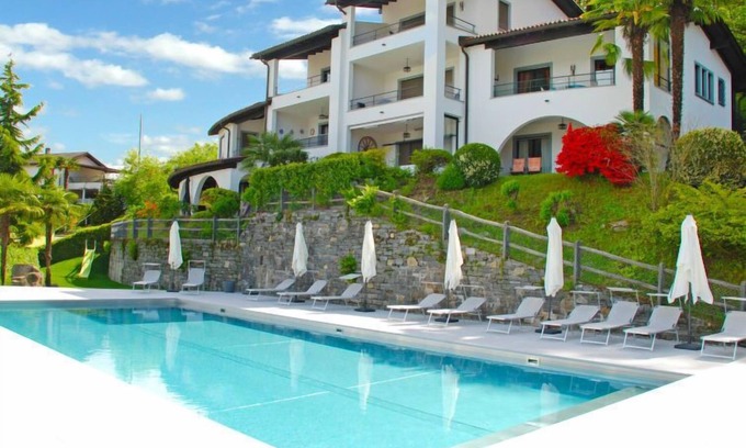 Piazzogna Apartment | Residenza Miralago Apt. A6 by Interhome
