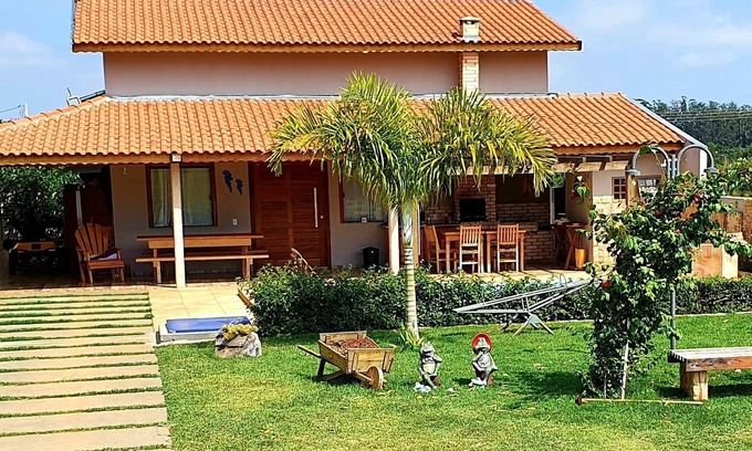 Aguas de Santa Barbara Cottage | Resort House Air, 5G Wifi, Fireplace and heated pool in a leisure resortš„