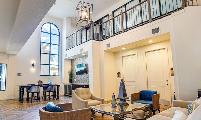 Ocotillo Condo | Resort Living with Water Views at The Cays! Giant Balcony! Small Dog Friendly!