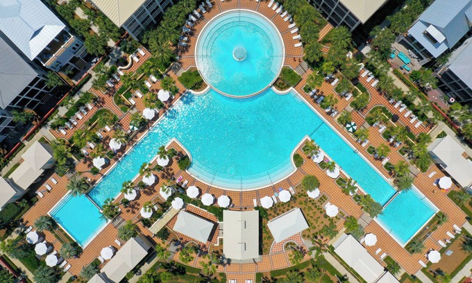 Santa Rosa Beach House | Resort Pool, Tram to Private Beach, 2 Living Rooms